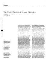 The Civic Mission of School Libraries
