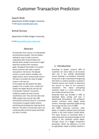Customer transaction prediction