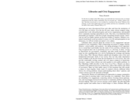 Libraries and Civic Engagement