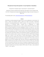 Micropatterned Charge Heterogeneities via Vapor Deposition of Aminosilanes