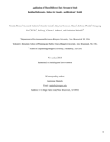 Application of three different data streams to study building deficiencies, indoor air quality, and residents’ health