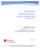 New Jersey Charter Schools: A Data-Driven View - 2018 Update, Part I