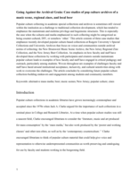 Going against the archival grain: case studies of pop culture archives of a music scene, regional zines, and local beer