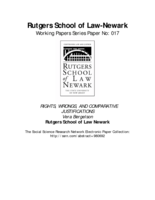 Rights, wrongs, and comparative justifications