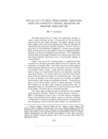 Visual gut punch: persuasion, emotion, and the constitutional meaning of graphic disclosure