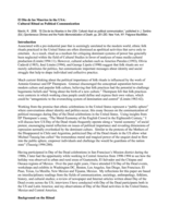 El Dia de los Muertos in the USA: cultural ritual as political communication