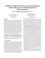 RLIBM-32: high performance correctly rounded math libraries for 32-bit floating point representations