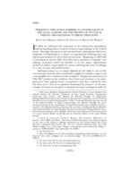 Persistent structural barriers to gender equity in the legal academy and the efforts of two legal writing organizations to break them down