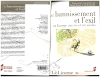 « L’imaginaire de la clôture à travers le cloître et la maison close au XVIIe  siècle: la femme et la mise au ban de la   société française », La Licorne, n°94, 2010, p. 85-99