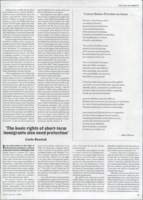 The case for amnesty: the basic rights of short-term immigrants also need protection