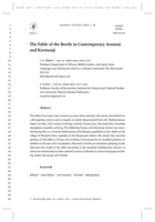 The fable of the beetle in contemporary Aramaic and Kurmanji