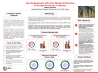 User engagement with area studies collections in the ReCAP shared collection