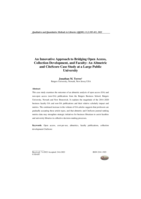 An innovative approach to bridging open access, collection development, and faculty: an altmetric and citescore case study at a large public university