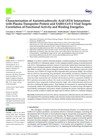 Characterization of aurintricarboxylic acid (ATA) interactions with plasma transporter protein and SARS-CoV-2 viral targets: correlation of functional activity and binding energetics