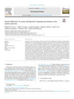 Neural differences in social and figurative language processing on the autism spectrum