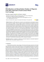 Identification and quantitation studies of migrants from BPA alternative food-contact metal can coatings