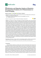 Identification and migration studies of photolytic decomposition products of UV-photoinitiators in food packaging