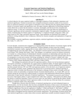 Economic importance and statistical significance: guidelines for communicating empirical research