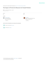 The Impact of Protective Measures for Female Workers: Some Evidence from Taiwan
