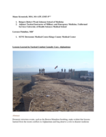 Lessons learned in tactical combat casualty care: Afghanistan