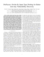 ProFuzzer: on-the-fly input type probing for better zero-day vulnerability discovery