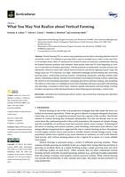 What you may not realize about vertical farming