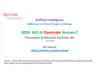 2050: will AI dominate humans?