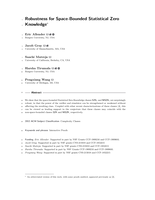 Robustness for space-bounded statistical zero knowledge