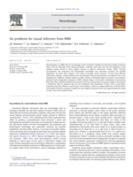 Six problems for causal inference from fMRI