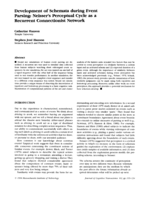 Development of schemata during event parsing: Neisser's perceptual cycle as a recurrent connectionist network