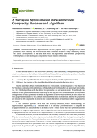 A survey on approximation in parameterized complexity: hardness and algorithms