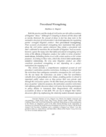 Procedural wrongdoing