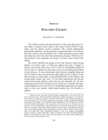 Eviction courts
