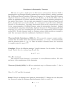 Castelnuovo's rationality theorem