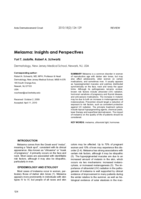 Melasma: insights and perspectives
