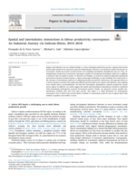 Spatial and interindustry interactions in labour productivity convergence: An Industrial Journey via Galician Shires, 2010–2018