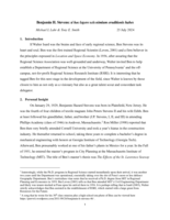 Benjamin H. Stevens: si hoc legere scis nimium eruditionis habes