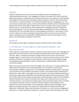 Constructing General Human Agency Indicators (GHAIs) and a General Personal Agency Scale (GPAS)