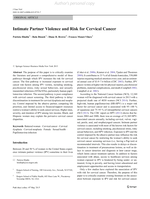 Intimate partner violence and risk for cervical cancer