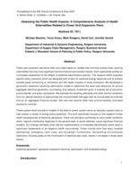 Assessing the Public Health Impacts: A Comprehensive Analysis of Health Externalities Related to Power Grid Expansion Plans