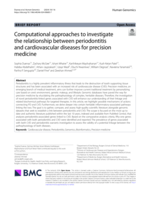 Computational approaches to investigate the relationship between periodontitis and cardiovascular diseases for precision medicine