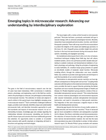 Emerging topics in microvascular research: Advancing our understanding by interdisciplinary exploration