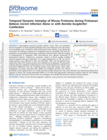 Temporal Dynamic Interplay of Mouse Proteome during Protozoan Babesia microti Infection Alone or with Borrelia burgdorferi Coinfection
