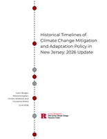 Historical Timelines of Climate Change Mitigation and Adaptation Policy in New Jersey: 2026 Update
