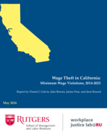 Wage Theft in California: Minimum Wage Violations, 2014-2023