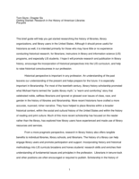 Getting Started: Research in the History of American Libraries: new directions in library history